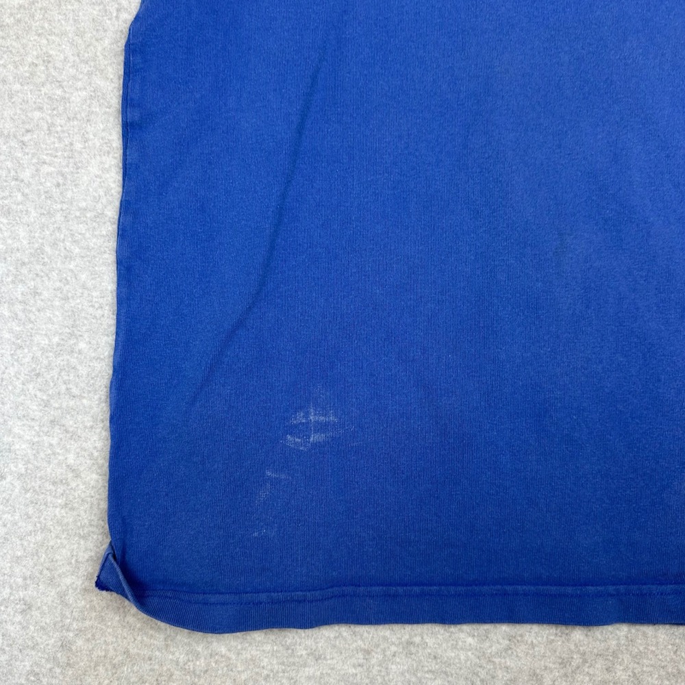 Tommy Jeans Mens‎ Blue Script Logo Graphic T-Shirt Medium DM05674 - Picture 3 of 9